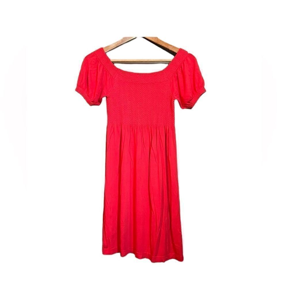 E.‎ go red modal blend short sleeve dress